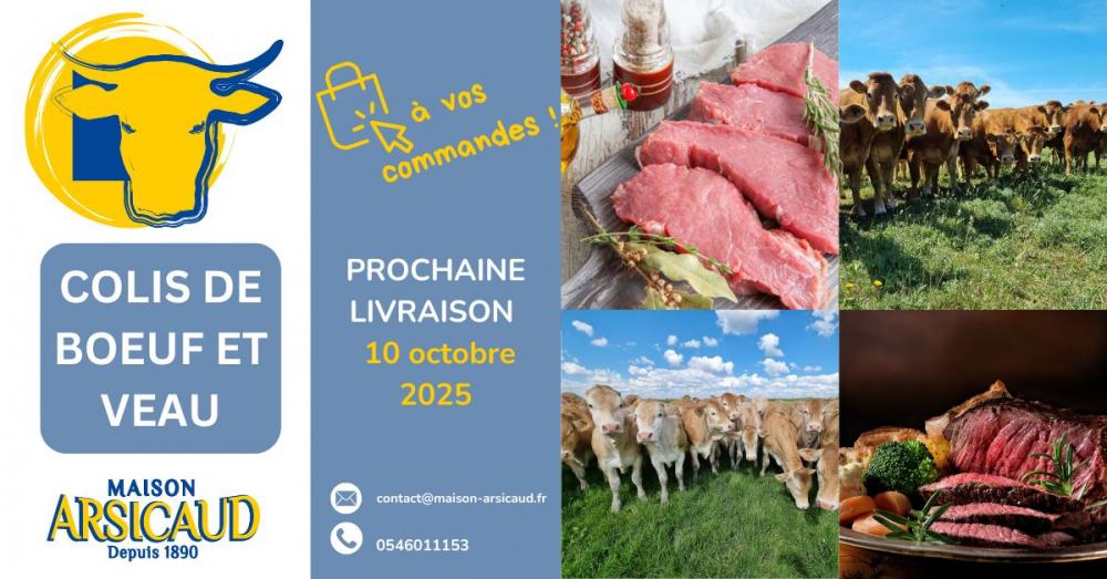 COLIS DE BOEUF + VEAU  / LABEL ROUGE
